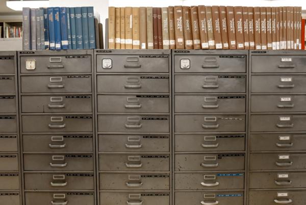 Image of filing cabinets